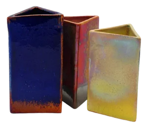 Modular Triangles by Ceramiche Lega, Set of 3