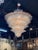 Early 21st Century Large Scale Murano Glass Waterfall Chandelier For Sale - Image 5 of 6