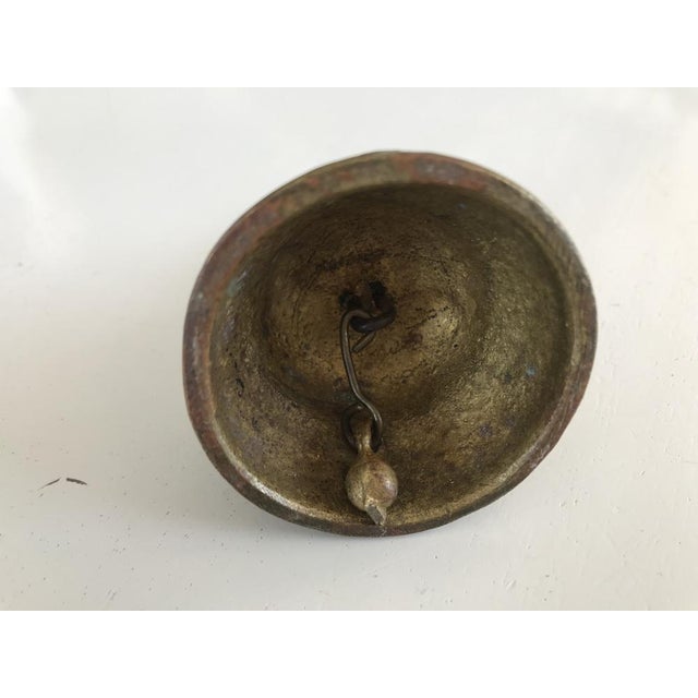 Antique Victorian Brass Bell with Figures, 19th Century For Sale - Image 4 of 18
