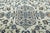 Hand-Knotted Kashan Rug in Cork Wool with Light Floral Design, 1990s For Sale - Image 6 of 13