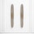 Mid-Century Modern Smoke Murano Glass Sconces in the style of Fontana Arte, 2000, Set of 2 For Sale - Image 10 of 10
