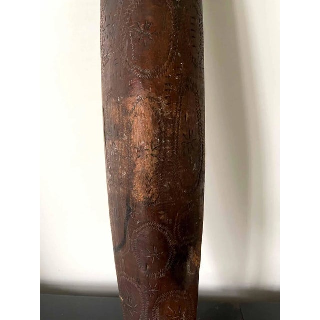 Carved Wood Aboriginal Shield, Western Australia For Sale - Image 11 of 13