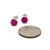 Natural Ruby Stud Earrings 14k Gold 1.91 TCW 1.28 Grams Certified For Sale - Image 9 of 11