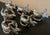 Late 20th Century Lizard (Gecko) Napkin Rings Set - Set of 6 For Sale - Image 9 of 9