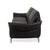 Vanda 2-Seater Sofa in Anthracite Leather from Koinor For Sale - Image 10 of 13
