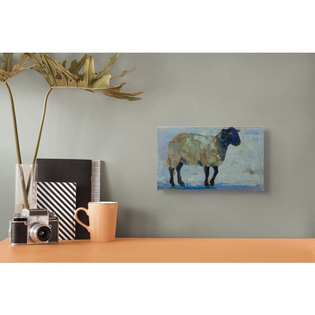 Original oil painting on linen on wood by fine artist Brian Keith Stephens. "Butterfly Kisses for You #2" (2018) features...