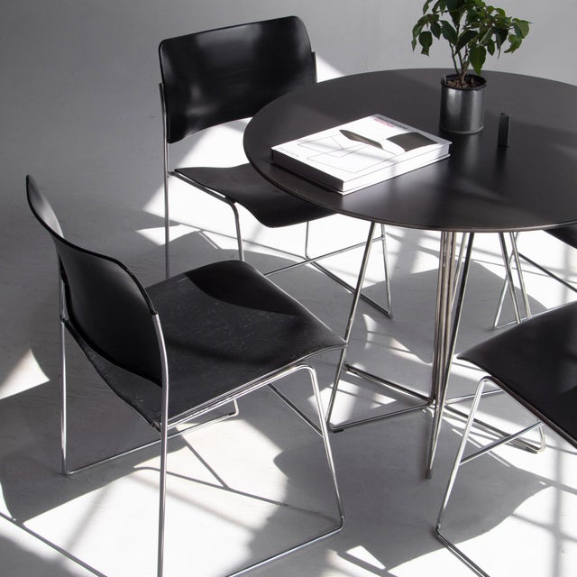 1990s Paperclip Dining Table by Vignelli Studio for Knoll - Modernist For Sale In Chicago - Image 6 of 10