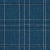 Contemporary Schumacher Nils Plaid Linen Fabric In Denim For Sale - Image 3 of 4