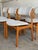 Mid-Century Modern In Style of Erik Buch Model 46 Teak Dining Chairs Set of 6 Fabric Wooden Seating Denmark Mid-Century Modern 1960s For Sale - Image 3 of 10