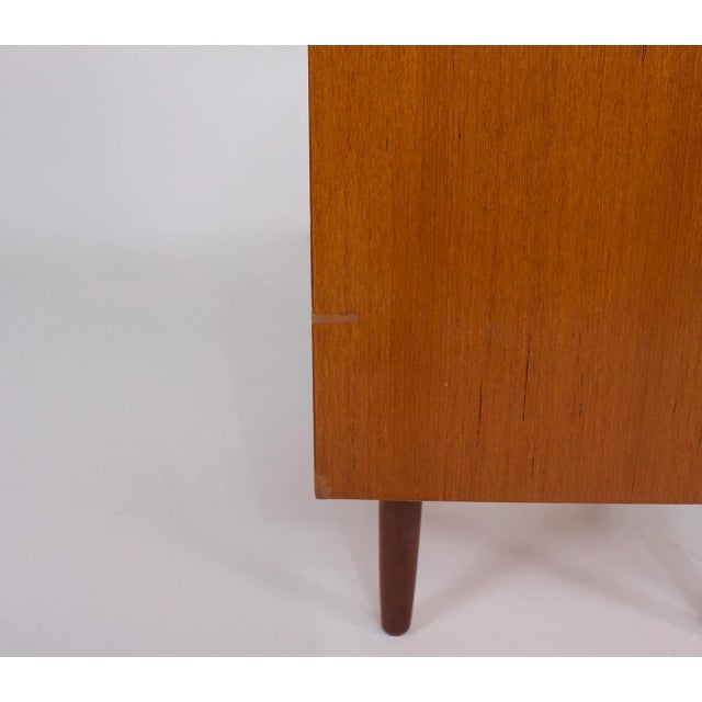 Danish Teak Chest of Drawers, 1960s For Sale - Image 9 of 10