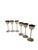 Metal Vintage Polish Liquor Set from Imago Artis, 1970s, Set of 6 For Sale - Image 7 of 9