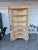 1980s Rustic Carved Wood Corner Hutch Cabinet For Sale - Image 9 of 18
