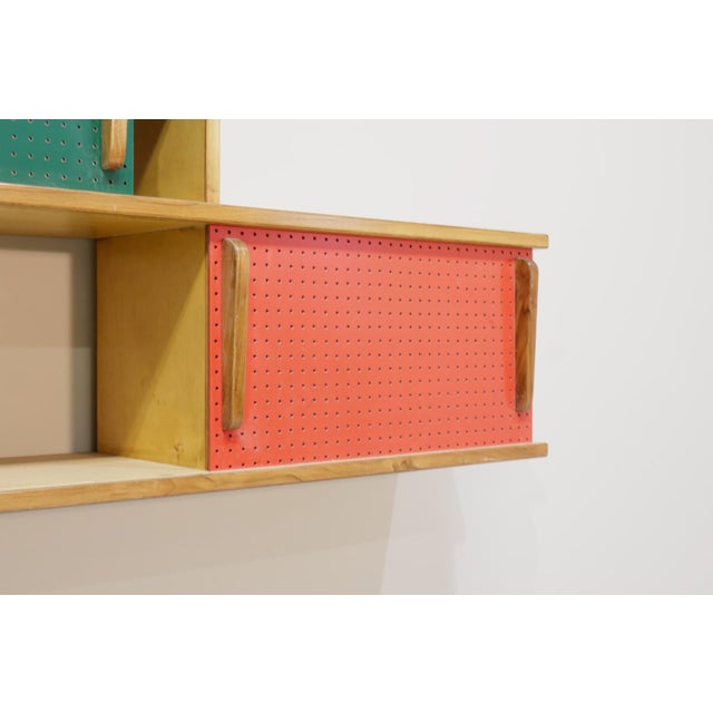 Wall Hanging Bookcase by Charlotte Perriand, 1960 For Sale - Image 12 of 15