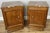 Add timeless French elegance to your interior with this attractive pair of Antique French bedside tables. Featuring...