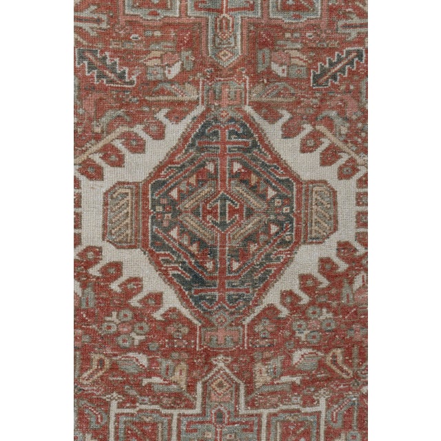 Antique Circa 1900 Hand Knotted Runner 4ft 6in X 12ft 6in For Sale In New York - Image 6 of 11