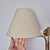 Adjustable Brass Wall Lamps with Linen Shades, 1980s, Set of 2 For Sale - Image 10 of 14