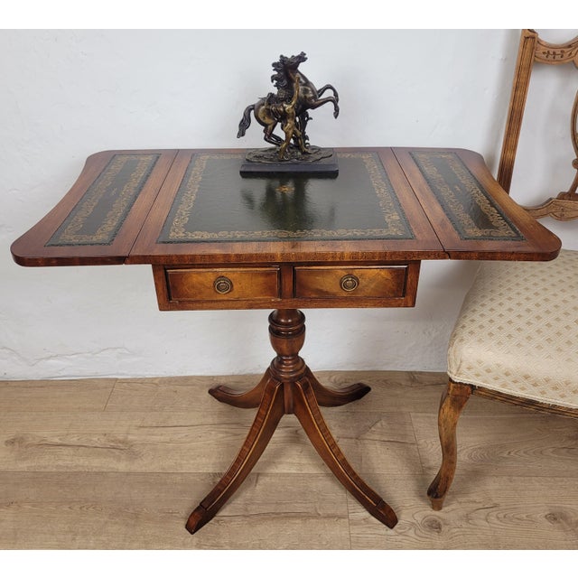 This gorgeous Vintage style side table is an original Bevan Funnell reproduction, with many timeless and elegant features....