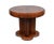 Art Deco Side Table in Mahogany attributed to Jules Leleu for Maison Leleu, 1940s For Sale