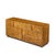 Henredon Campaign Mid Century Oak and Brass Lowboy Dresser For Sale - Image 10 of 11
