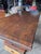 This is a 19th century English trestle table the width of 44' makes it very unusual. This is a chunky table with a thick...