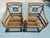 Pair of Authentic McGuire Target Back Vintage Rattan Armchairs For Sale In San Diego - Image 6 of 10