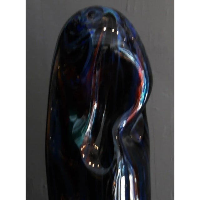 Vintage Large Artist Studio Glass Sculpture For Sale - Image 4 of 5