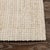 Contemporary Newport Jute Ivory Rug - 2 X 3 For Sale - Image 3 of 5