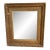 19th C Victorian Carved Frame Gilt Square Wall Mirror For Sale