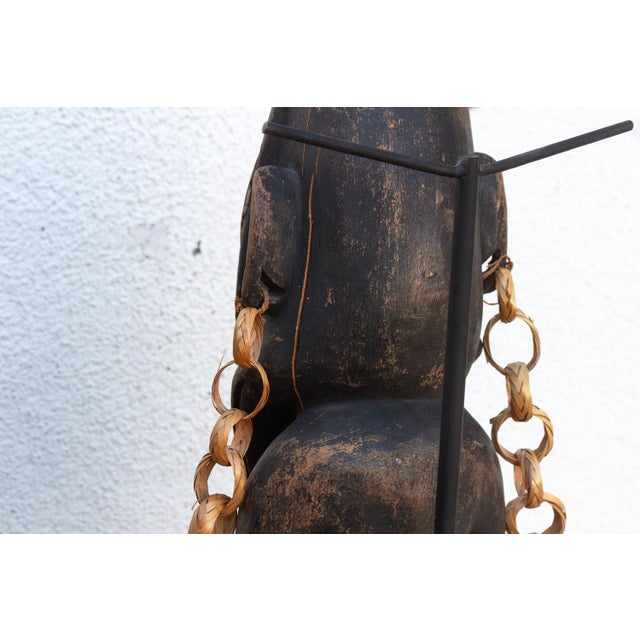 Antique Bamana Jo Society Couple on Custom Stand For Sale In Los Angeles - Image 6 of 11