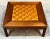Chinoiserie Vintage 1940's Chinese Low Table With Inlaid Chess Game Board For Sale - Image 3 of 12