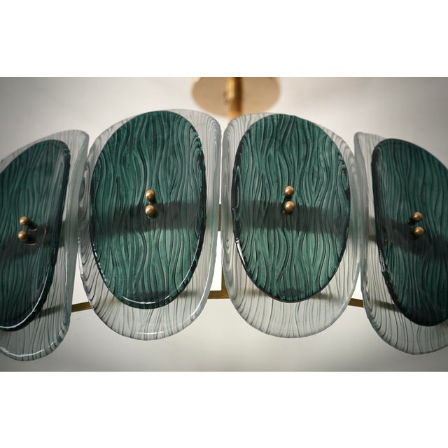 Vintage Pendant Light in Murano Art Glass, 2000 For Sale - Image 9 of 12