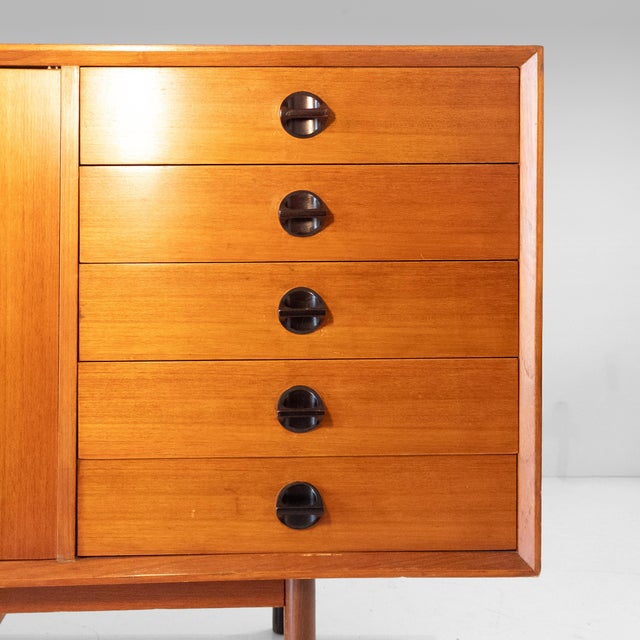 Mid-Century Modern Teak Sideboard by George Coslin for Faram, Italy, 1960s For Sale - Image 4 of 17