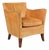 Danish Cabinetmaker Lounge Chair with Nature Leather, 1940s For Sale