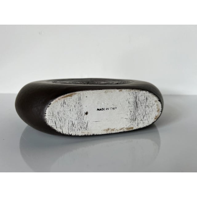 Vintage Italian Brown Matte Glaze Decorative Vase/ Sold For Sale - Image 11 of 12