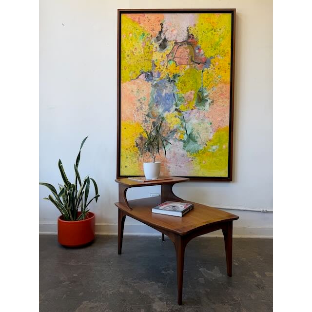 Kent Coffey 1960s Kent Coffey "Perspecta" Line Step Table For Sale - Image 4 of 6