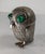 Mid-Century Italian European Sterling Silver Owl Form Match Holder For Sale - Image 4 of 17