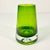 1970s Vintage Polish Boho Chic Hollywood Regency Hand Blown Glass Vase. For Sale - Image 12 of 15