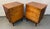 Mid-Century Modern Walnut & Brass Nightstands Attributed to Young Manufacturing For Sale - Image 10 of 18