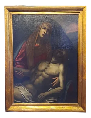 Circle of Luca Cambiaso, Deposition of Christ, 1500s, Oil on Canvas