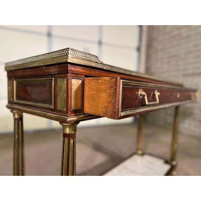 18th Century Louis XVI Dessertere Table For Sale - Image 4 of 6