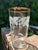 1950s Set of Six Mid Century Modern Bartlett Collins Highball Glasses- Beautifully Designed Grapevines Around Upper Half of Glasses With 24k Gold Trim For Sale In Sacramento - Image 6 of 11