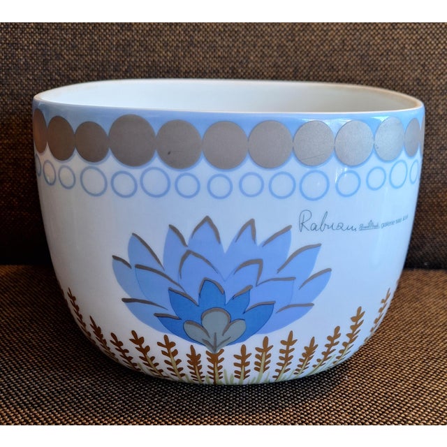 Ceramic Suomi Object Bowl Number 238 of 500 by Ivan Rabuzin and Timo Sarpaneva for Rosenthal, 1970s For Sale - Image 7 of 7
