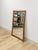 Wood Vintage Mirror Broyhill Sculptra MCM Walnut Wall Vanity Entryway Curved Edges For Sale - Image 7 of 10