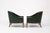 Circa 1950s Mid-Century Modern Lounge Chairs in Emerald Velvet- Set of 2 For Sale - Image 11 of 11