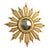 Vintage Wooden Sunburst Sun Mirror in Convex, France, 1950s For Sale - Image 6 of 17