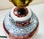 Red Vintage Imari Porcelain Lamp With Shade For Sale - Image 8 of 12