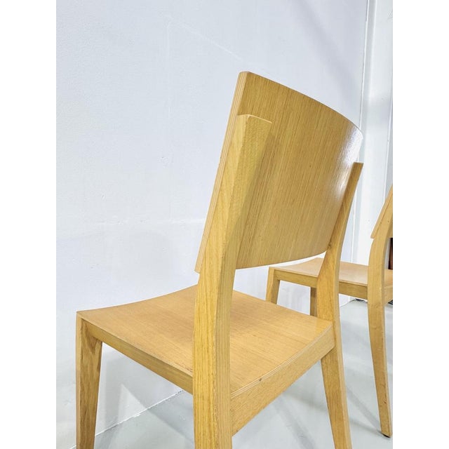 Vintage Beech Dining Chairs, 1980s, Set of 8 For Sale - Image 15 of 18