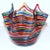 Murano 1980s MCM Murano Campanella Italy Art Glass Spiral Swirl Filigrana Fazzoletto 4 3/4" Vase For Sale - Image 4 of 6