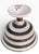 Raymor Pottery Mid 20th Century Italian Pottery Ceramic Compote in the Style of Raymor Rosenthal Netter For Sale - Image 4 of 7