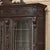 Burnt Umber 19th Century Renaissance Revival Hand-Carved Oak Triple Bookcase For Sale - Image 8 of 18